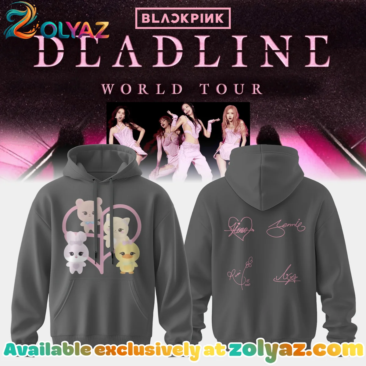 Deadline World Tour Signature Shirt & Hoodie (Release 4)