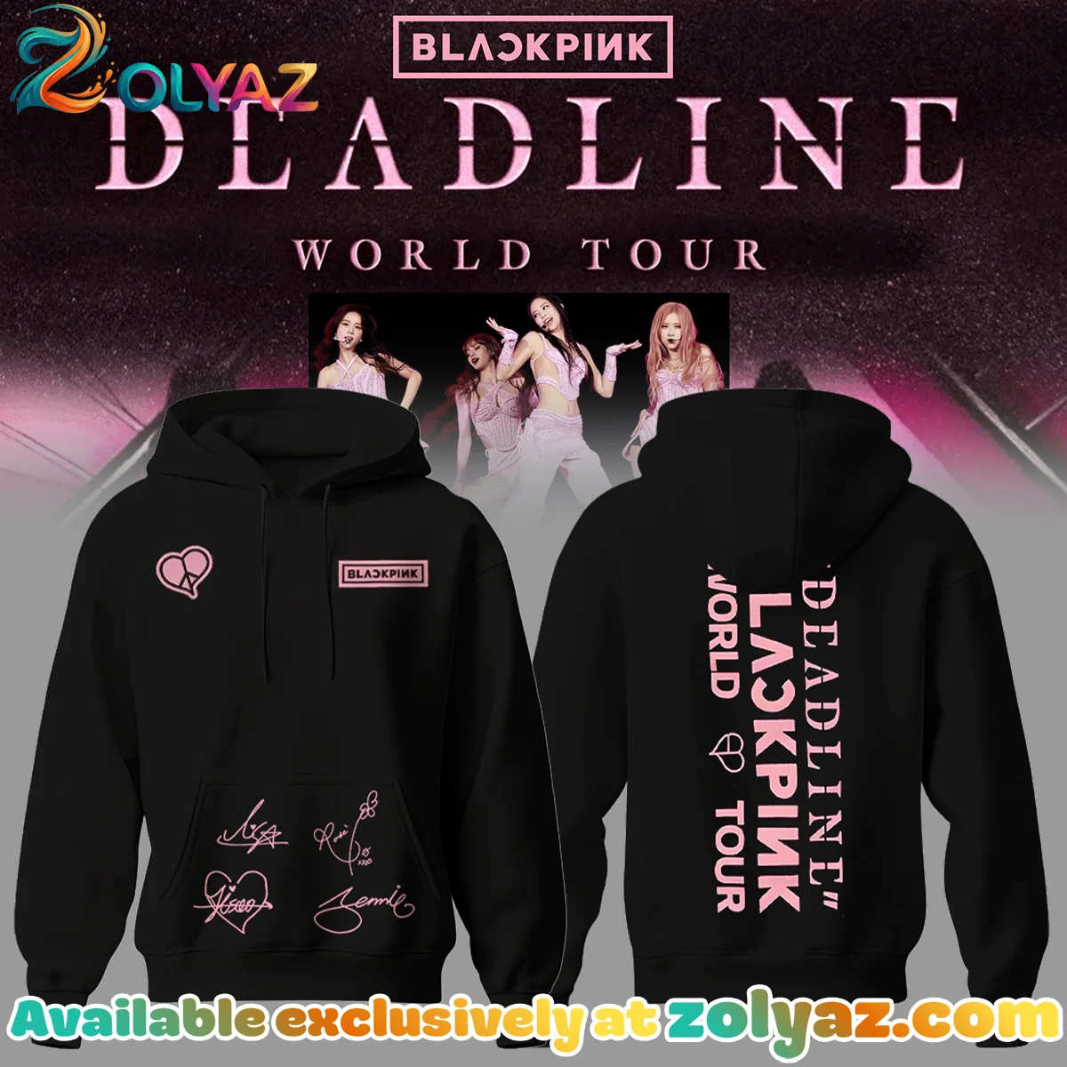 Deadline World Tour Signature Shirt & Hoodie [Batch 2]