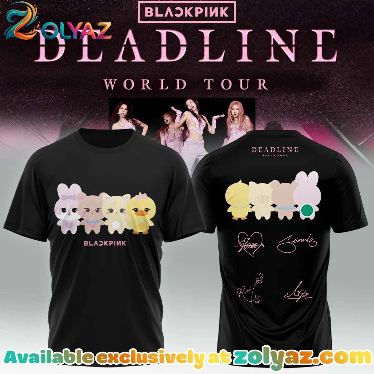 Deadline World Tour Signature T-Shirt & Hoodie (Release 8)