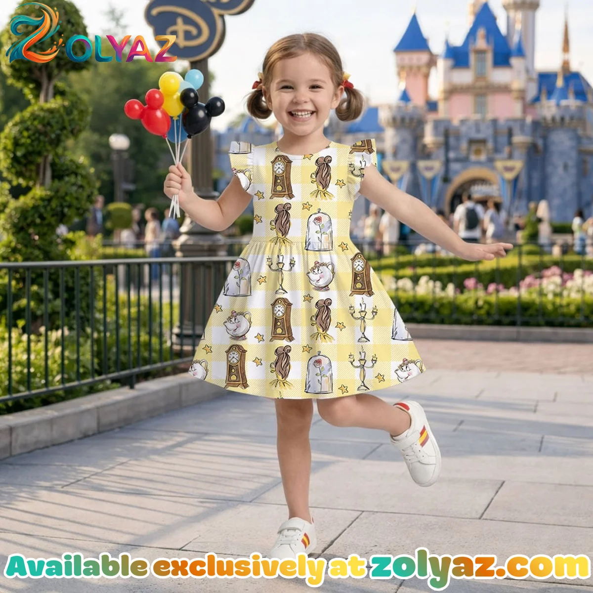 Beauty and the Beast Skater Dress - Variant 2 Beauty and the Beast Skater Dress - Variant 2
