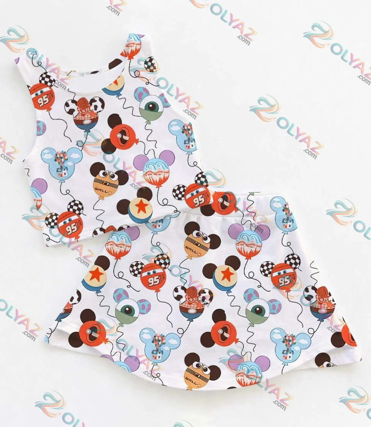 Disney Cars, Lightning McQueen Dress Set