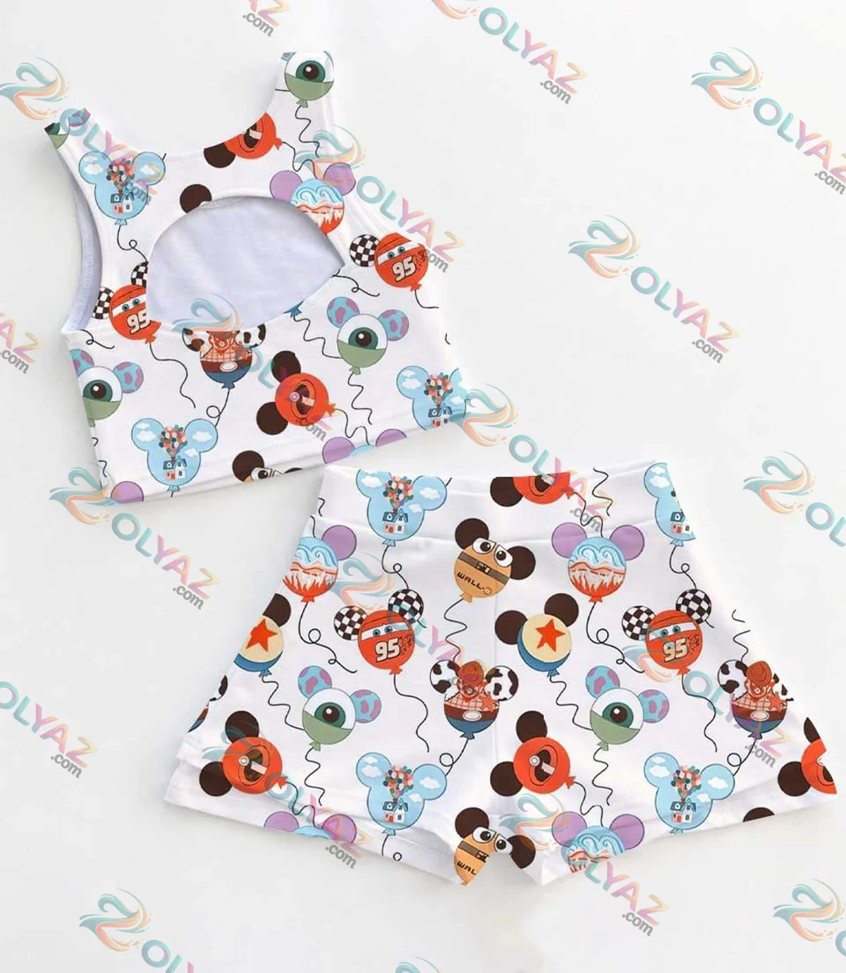 Disney Cars, Lightning McQueen Dress Set Disney Cars, Lightning McQueen Dress Set