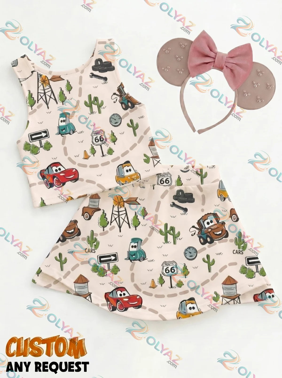 Disney Cars Dress Set