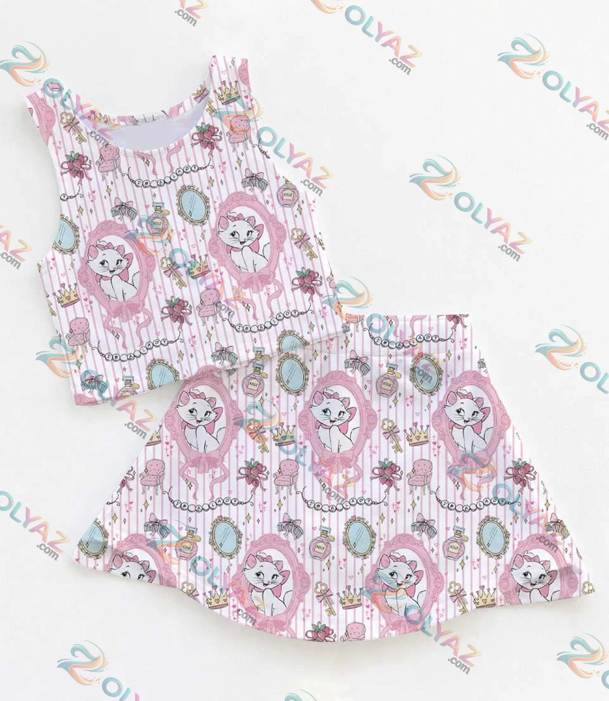 Disney Cat Marie, Aristocats Dress Set - Part 1