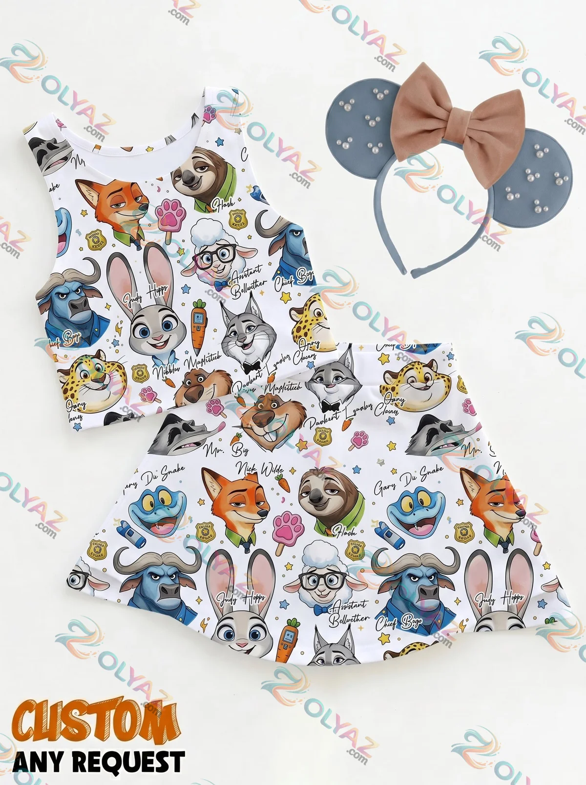 Disney Character Dress Set