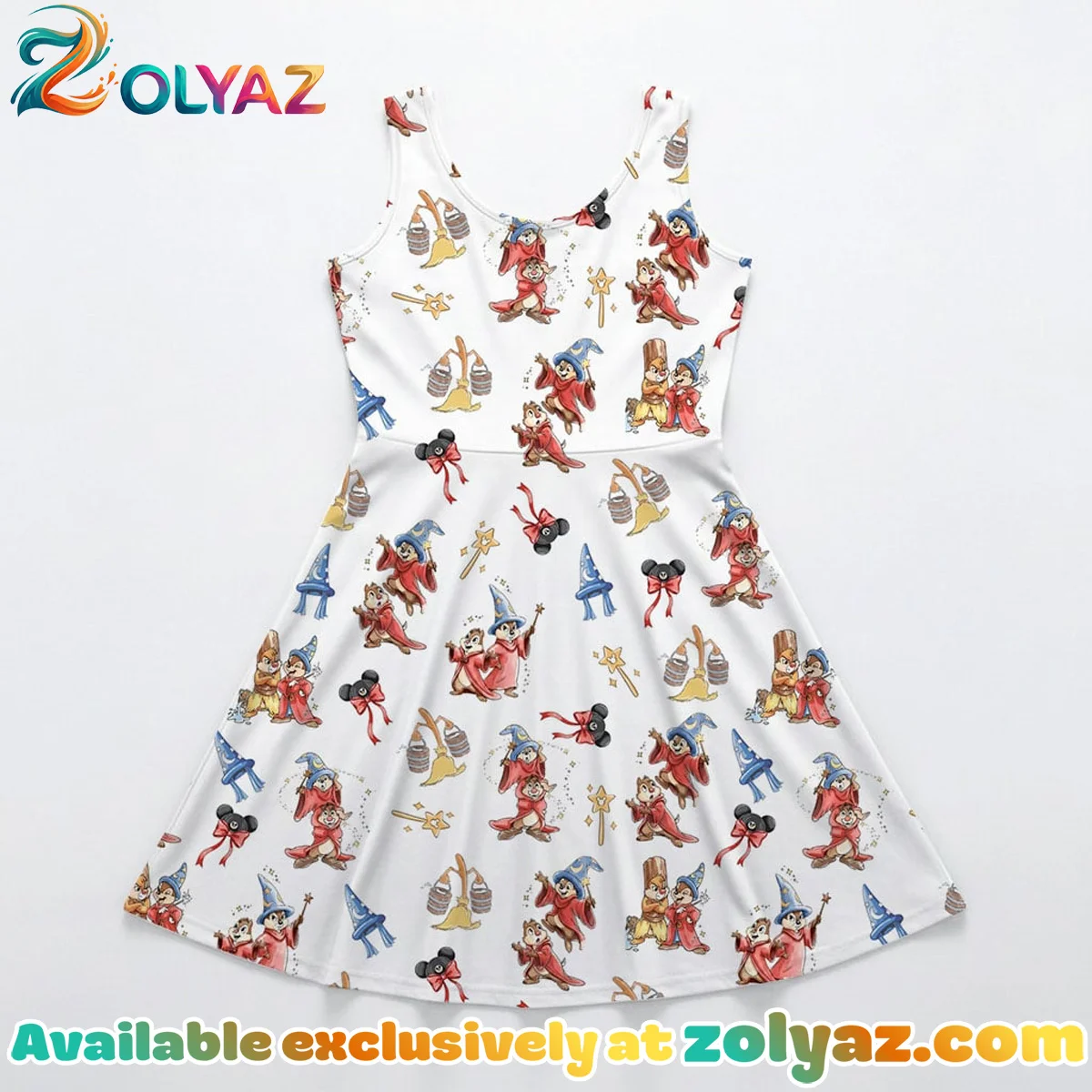 Chip and Dale Skater Dress Chip and Dale Skater Dress