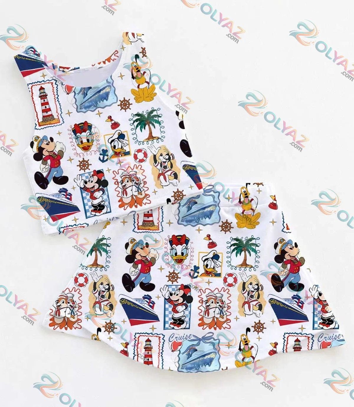 Disney Cruise, Mickey Mouse Dress Set