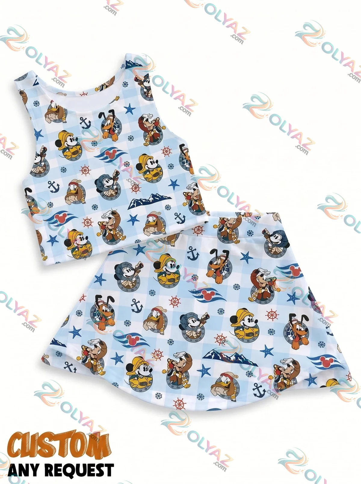 Disney Cruise Line Dress Set (Design 2)