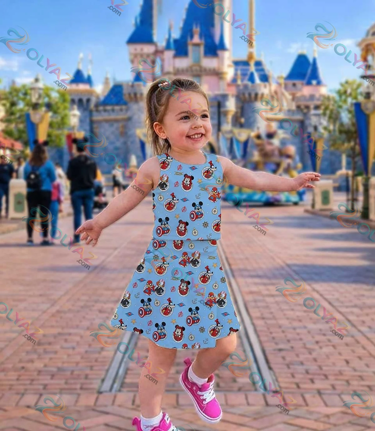 Disney Cruise Mickey Minnie Dress Set (Style 2) Disney Cruise Mickey Minnie Dress Set (Style 2)
