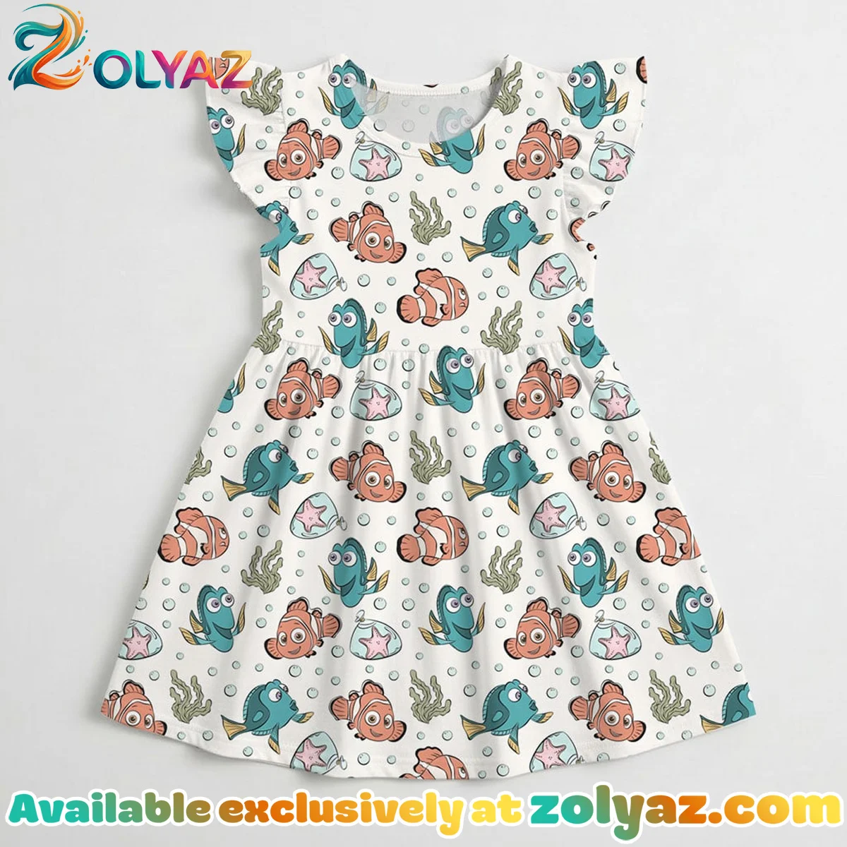 Disney Finding Nemo Skater Dress - Variant 1 Disney Finding Nemo Skater Dress - Variant 1