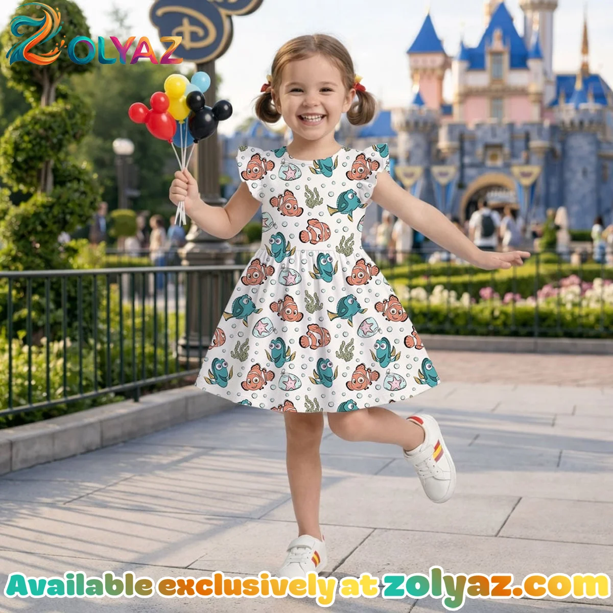 Disney Finding Nemo Skater Dress - Variant 1 Disney Finding Nemo Skater Dress - Variant 1