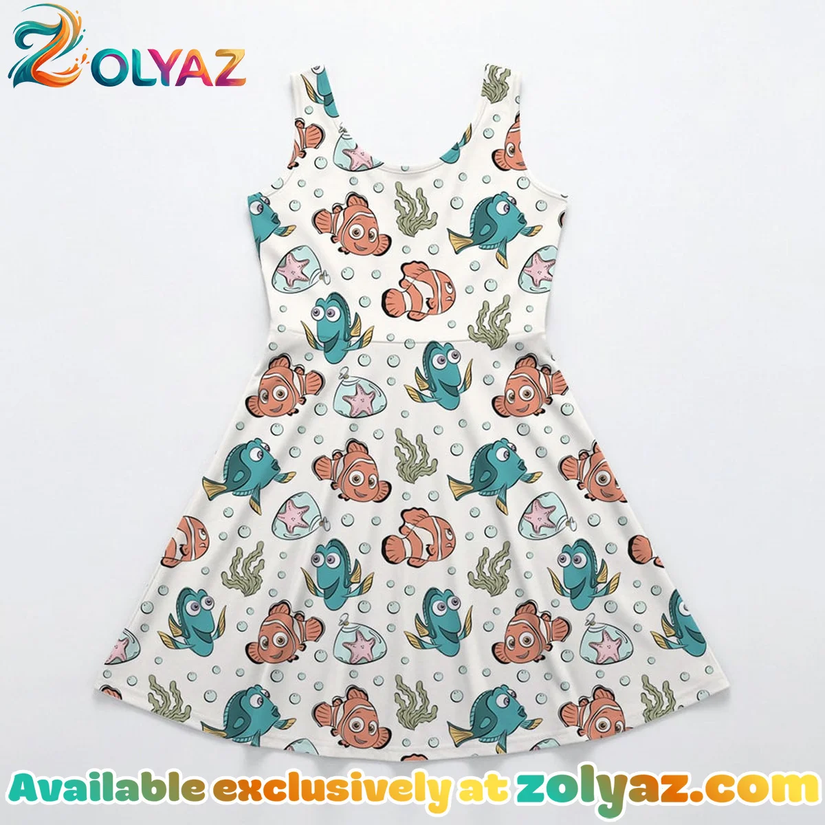 Disney Finding Nemo Skater Dress - Variant 1 Disney Finding Nemo Skater Dress - Variant 1