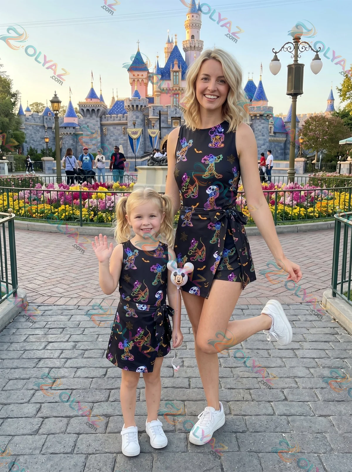 Disney Halloween Athletic Dress - Tennis Dress Skirt, Disney Park Vacation Outfit, Mickey Friends Halloween Skort Dress Disney Halloween Athletic Dress - Tennis Dress Skirt, Disney Park Vacation Outfit, Mickey Friends Halloween Skort Dress