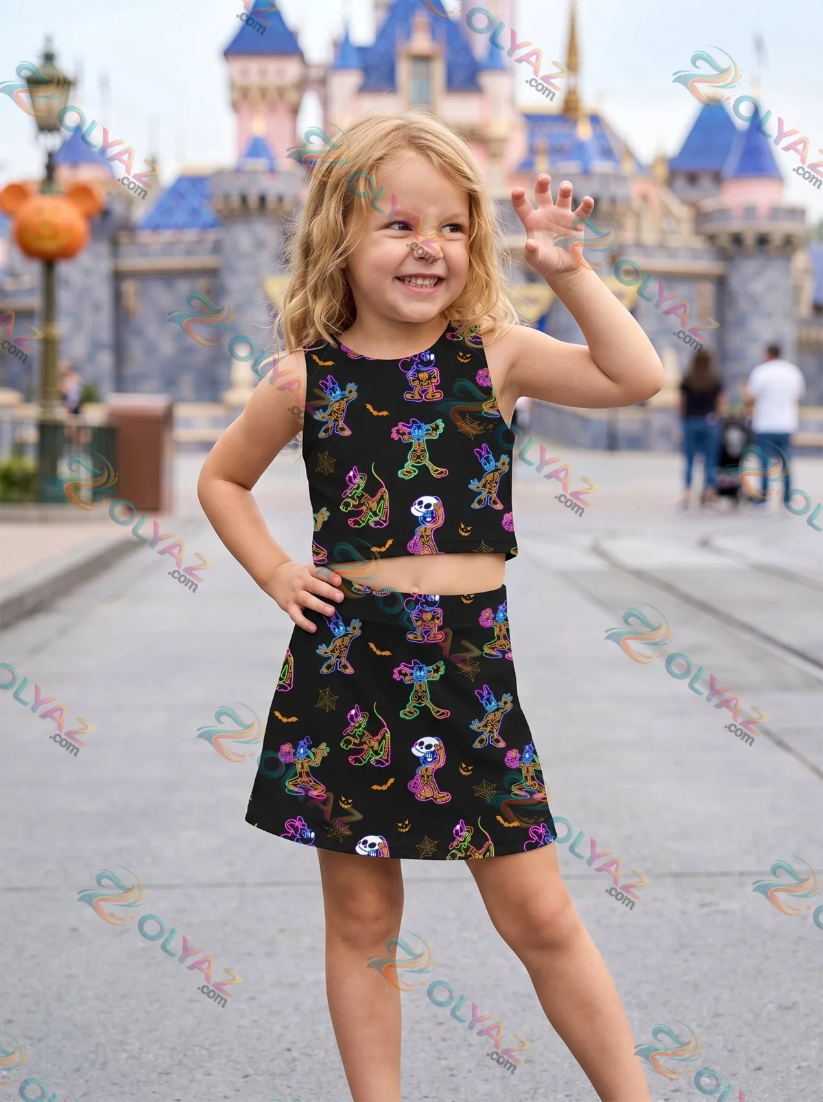 Disney Halloween Mickey & Friends Dress Set (Design 1) Disney Halloween Mickey & Friends Dress Set (Design 1)