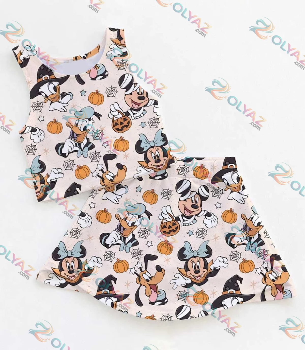 Disney Halloween Mickey Dress Set