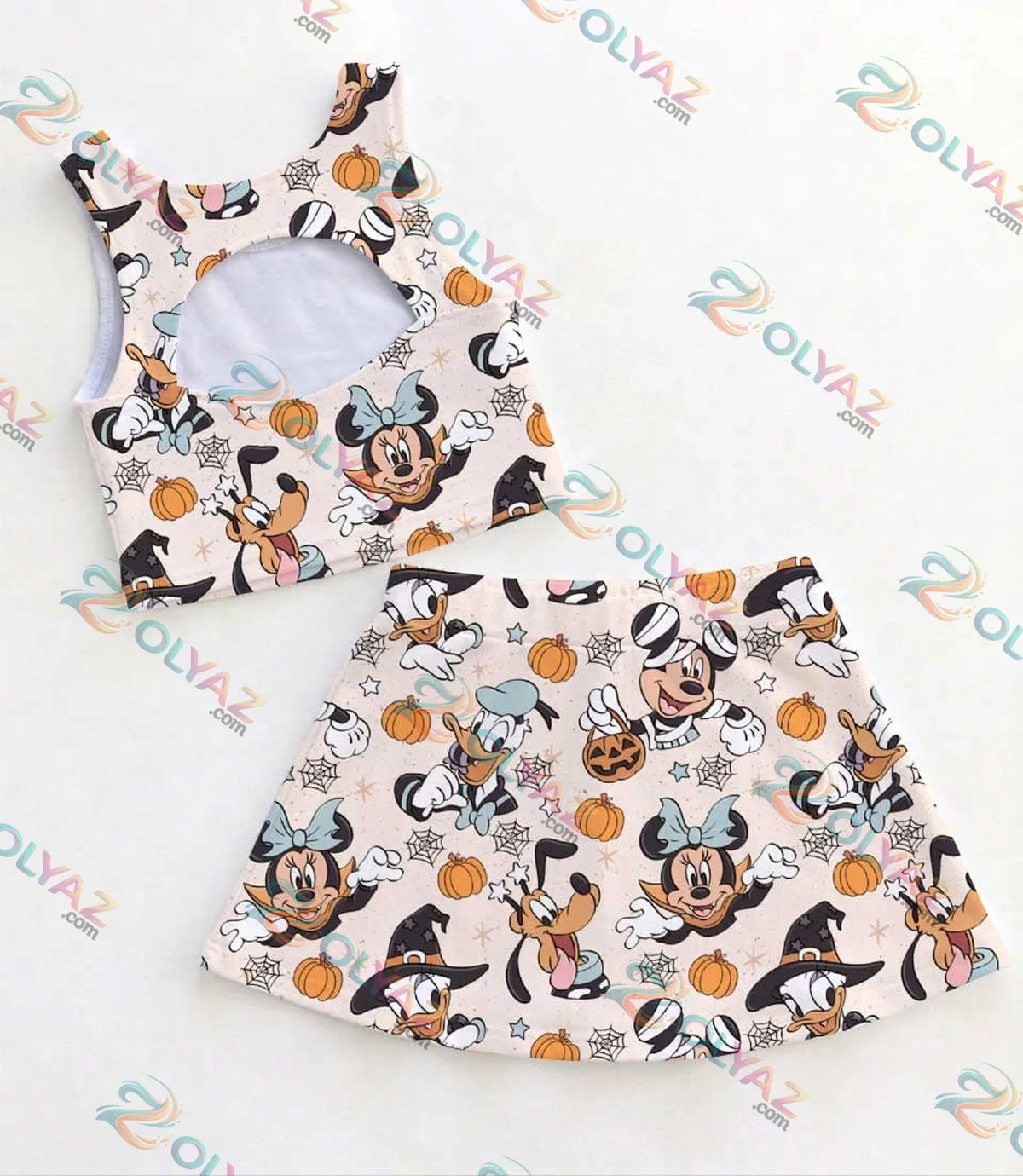 Disney Halloween Mickey Dress Set Disney Halloween Mickey Dress Set