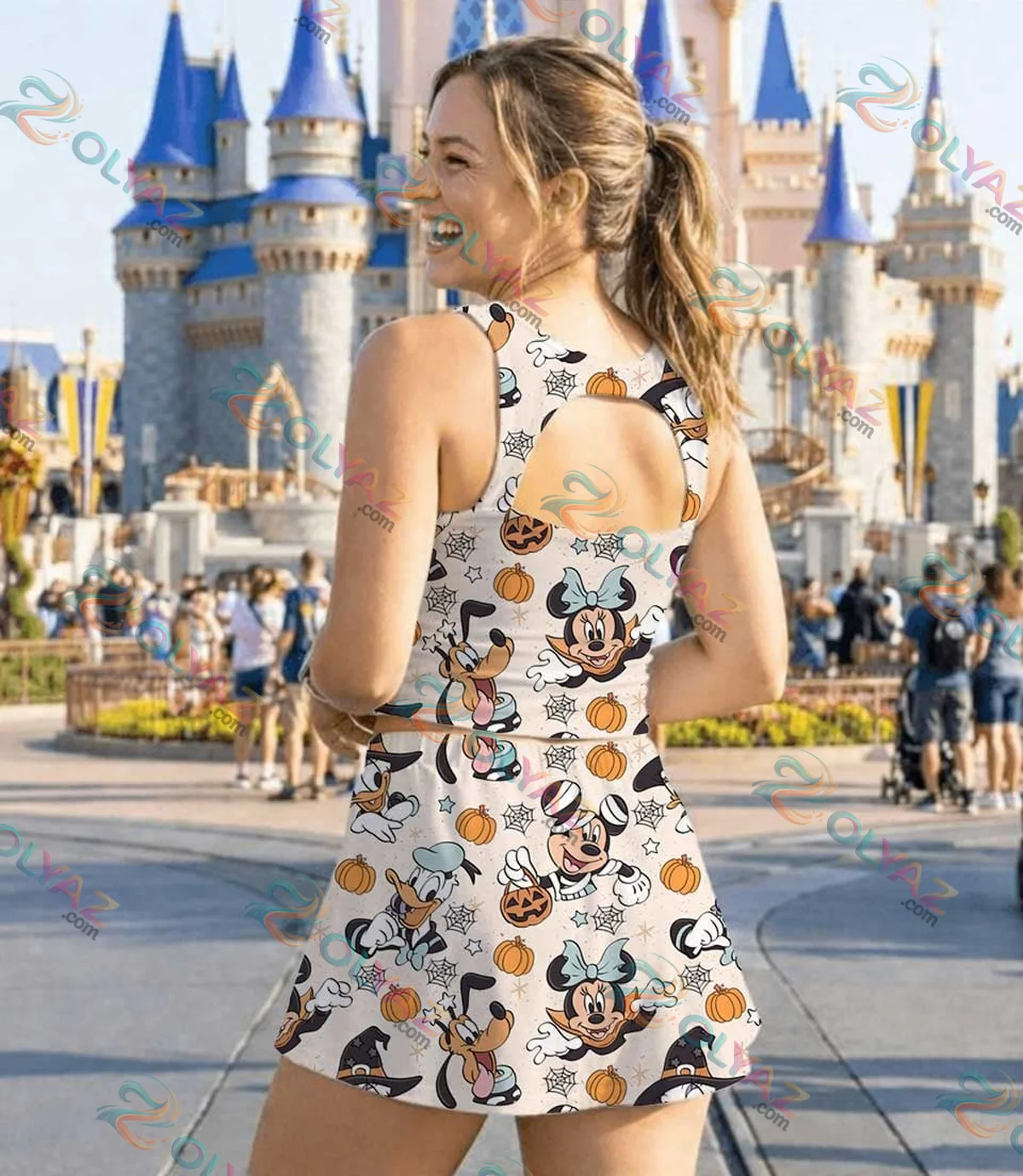 Disney Halloween Mickey Dress Set Disney Halloween Mickey Dress Set