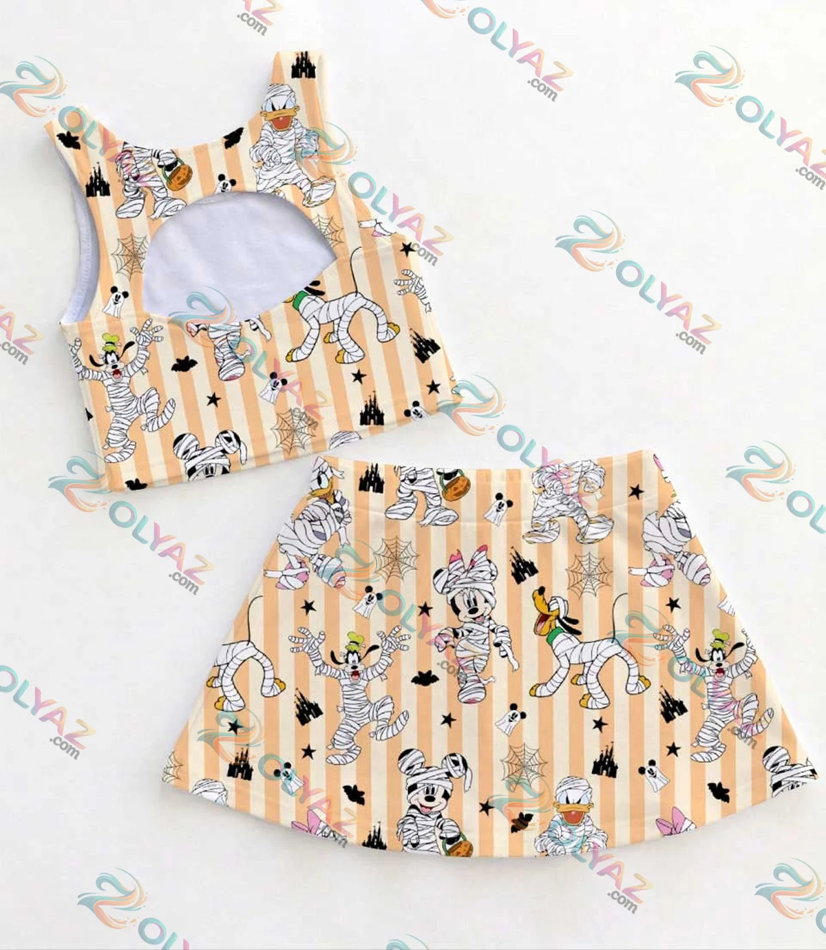 Disney Halloween Mummy Friends Dress Set Disney Halloween Mummy Friends Dress Set