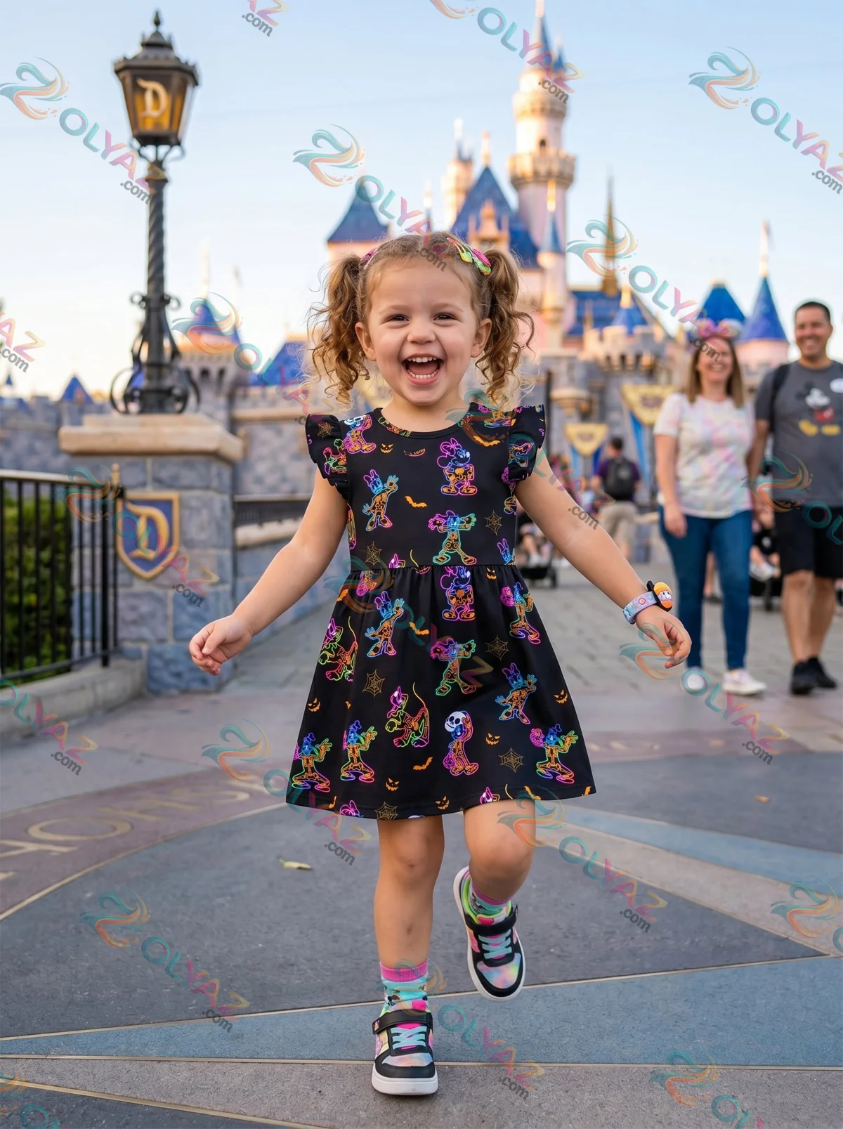 Disney Halloween Mickey Friends Skater Dress Disney Halloween Mickey Friends Skater Dress