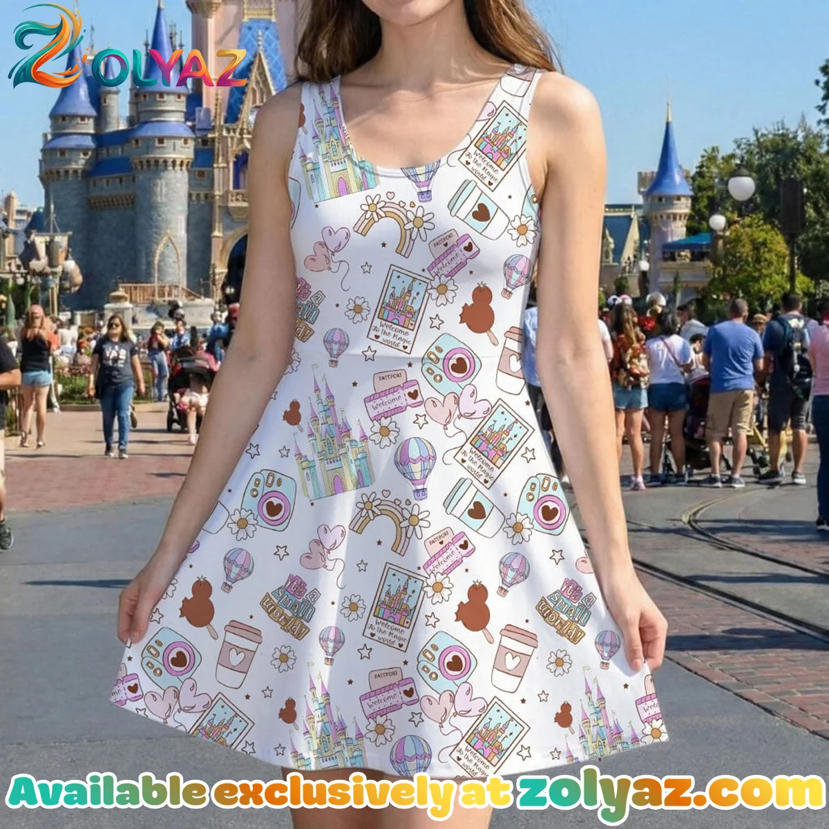 Disney Magic World Skater Dress Disney Magic World Skater Dress