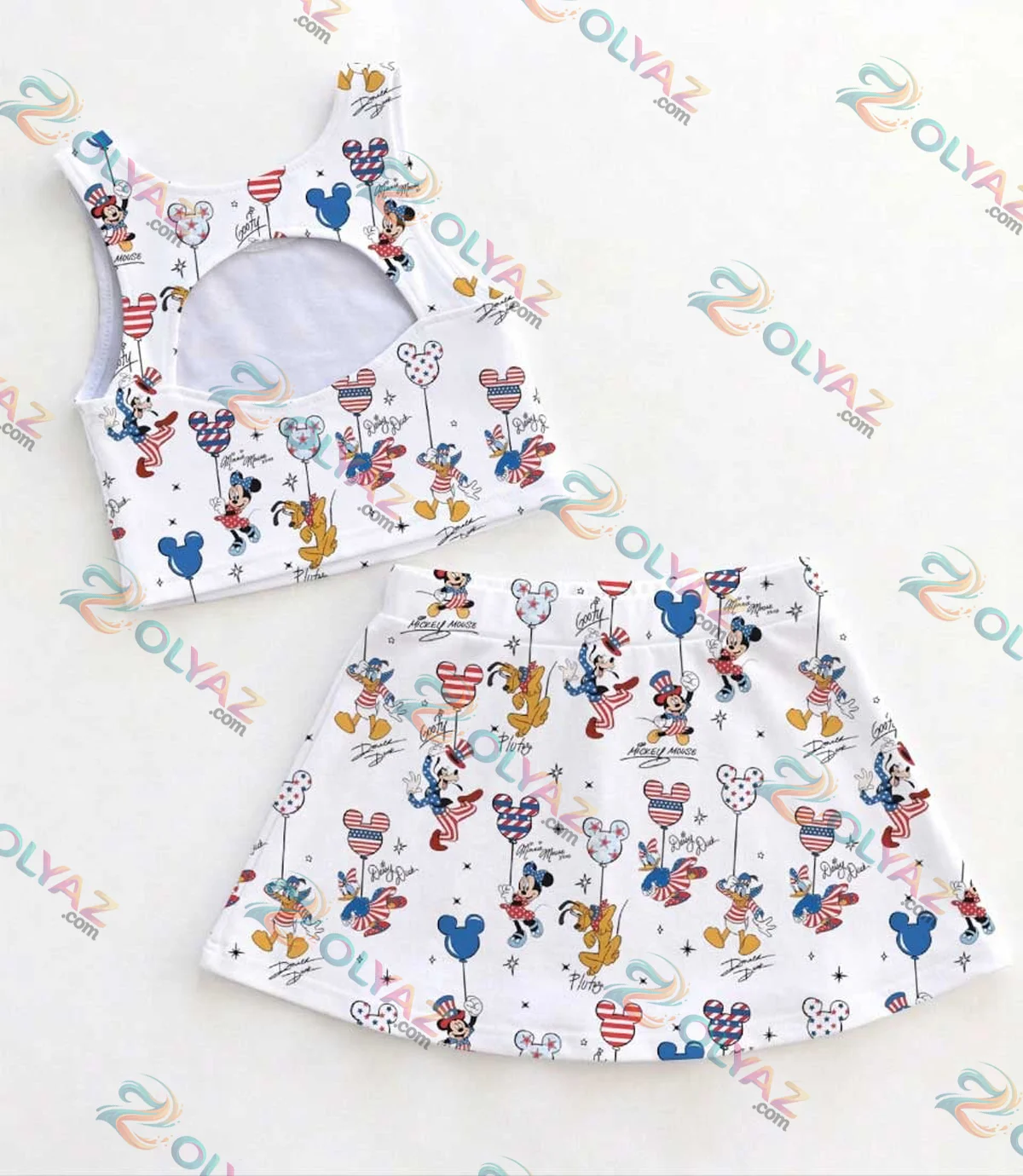 Disney Mickey & Friends Dress Set (Style 9) Disney Mickey & Friends Dress Set (Style 9)