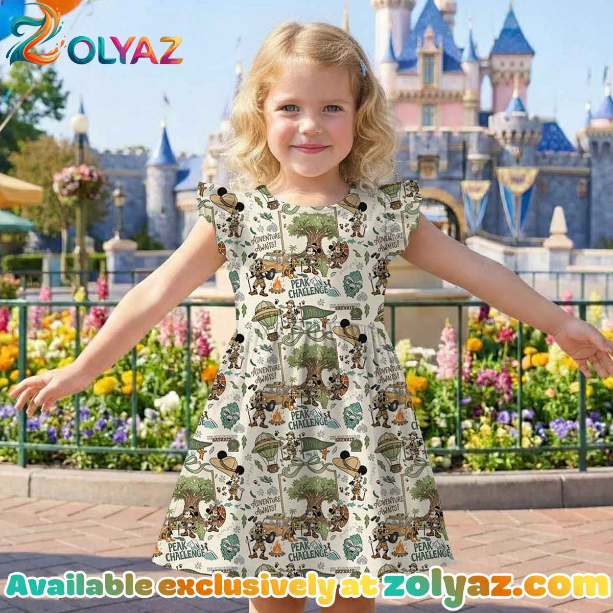 Disney Mickey And Friends Skater Dress - Series 1 Disney Mickey And Friends Skater Dress - Series 1