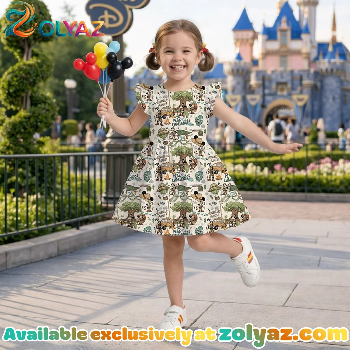 Disney Mickey And Friends Skater Dress - Series 1 Disney Mickey And Friends Skater Dress - Series 1