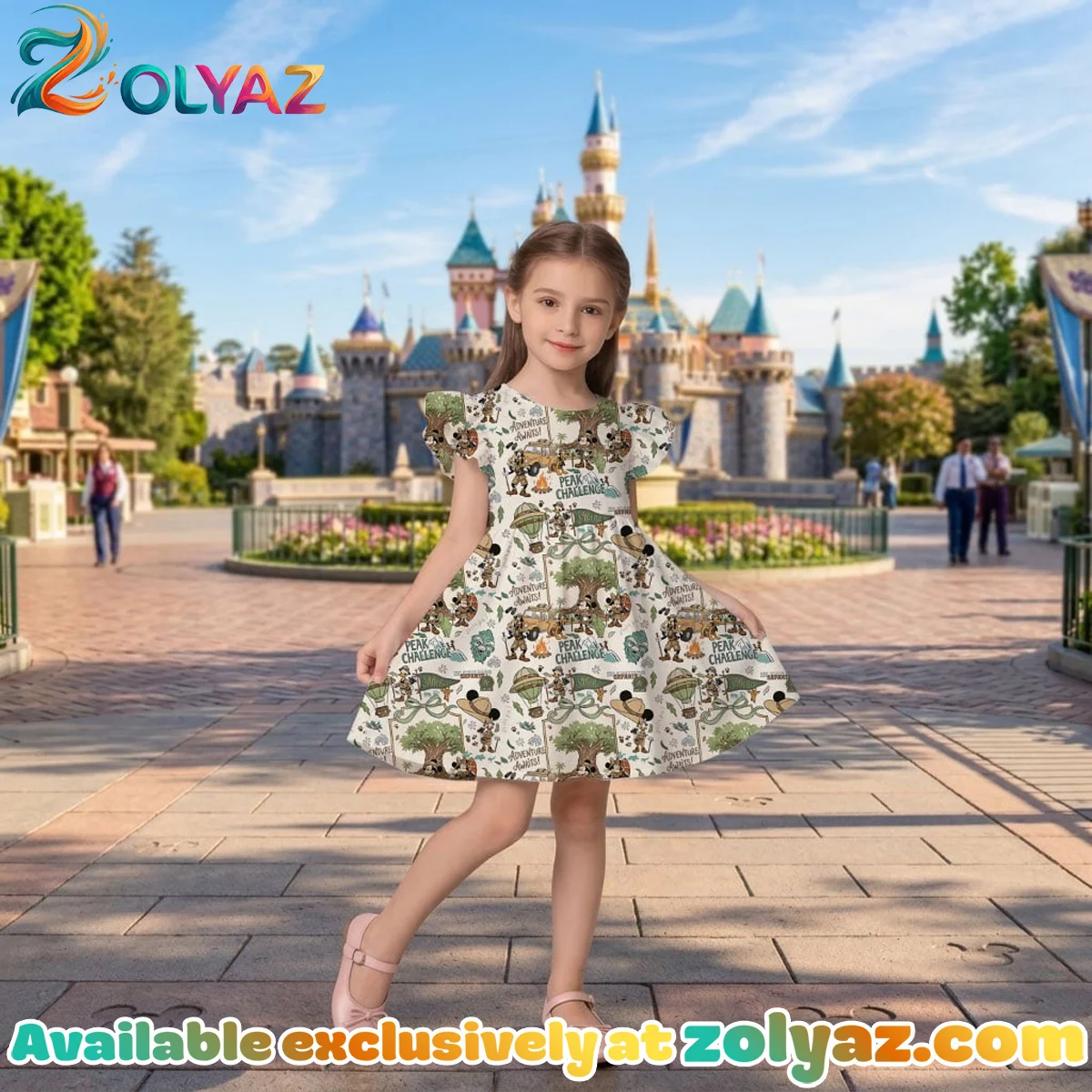 Disney Mickey And Friends Skater Dress - Series 1 Disney Mickey And Friends Skater Dress - Series 1