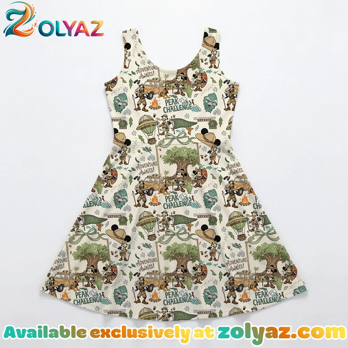 Disney Mickey And Friends Skater Dress - Series 1 Disney Mickey And Friends Skater Dress - Series 1
