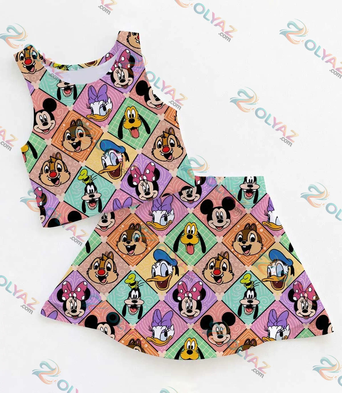 Disney Mickey & Friends Dress Set (Design 10)