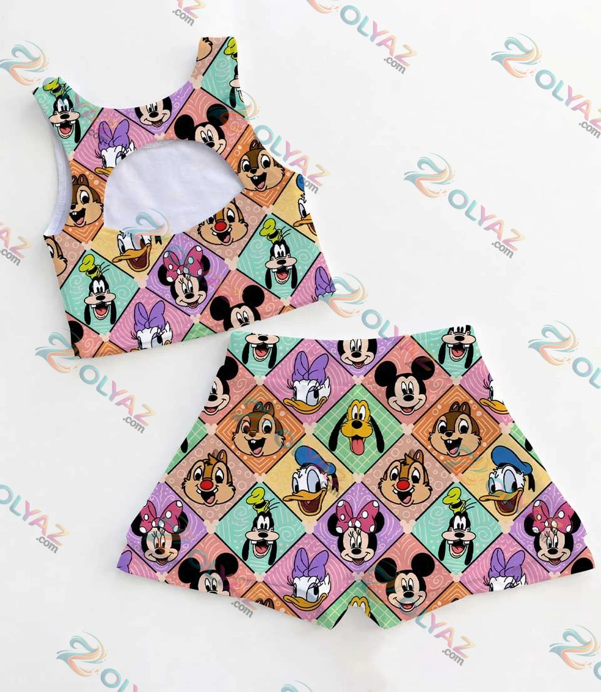 Disney Mickey & Friends Dress Set (Design 10) Disney Mickey & Friends Dress Set (Design 10)