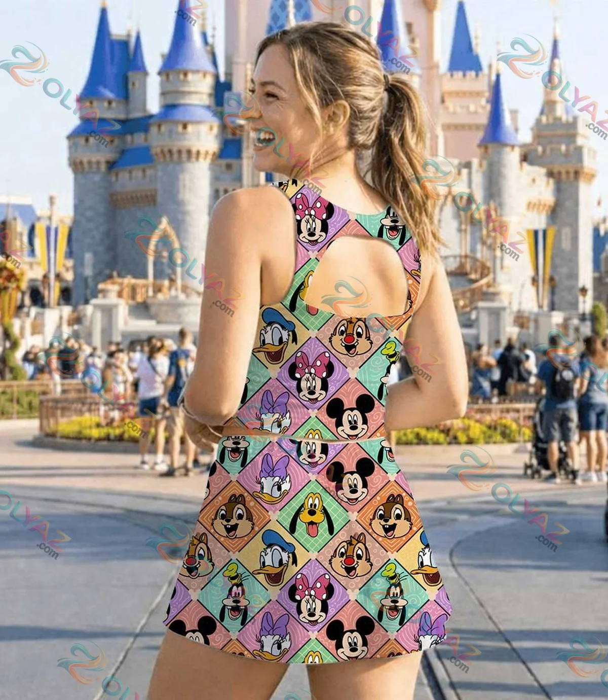 Disney Mickey & Friends Dress Set (Design 10) Disney Mickey & Friends Dress Set (Design 10)