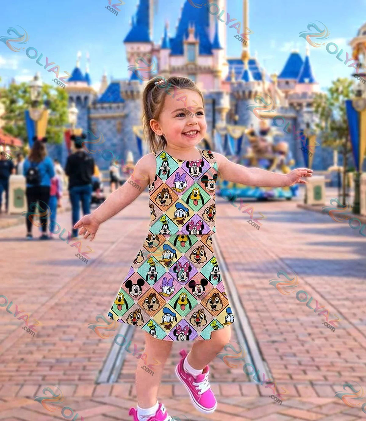 Disney Mickey & Friends Dress Set (Design 10) Disney Mickey & Friends Dress Set (Design 10)