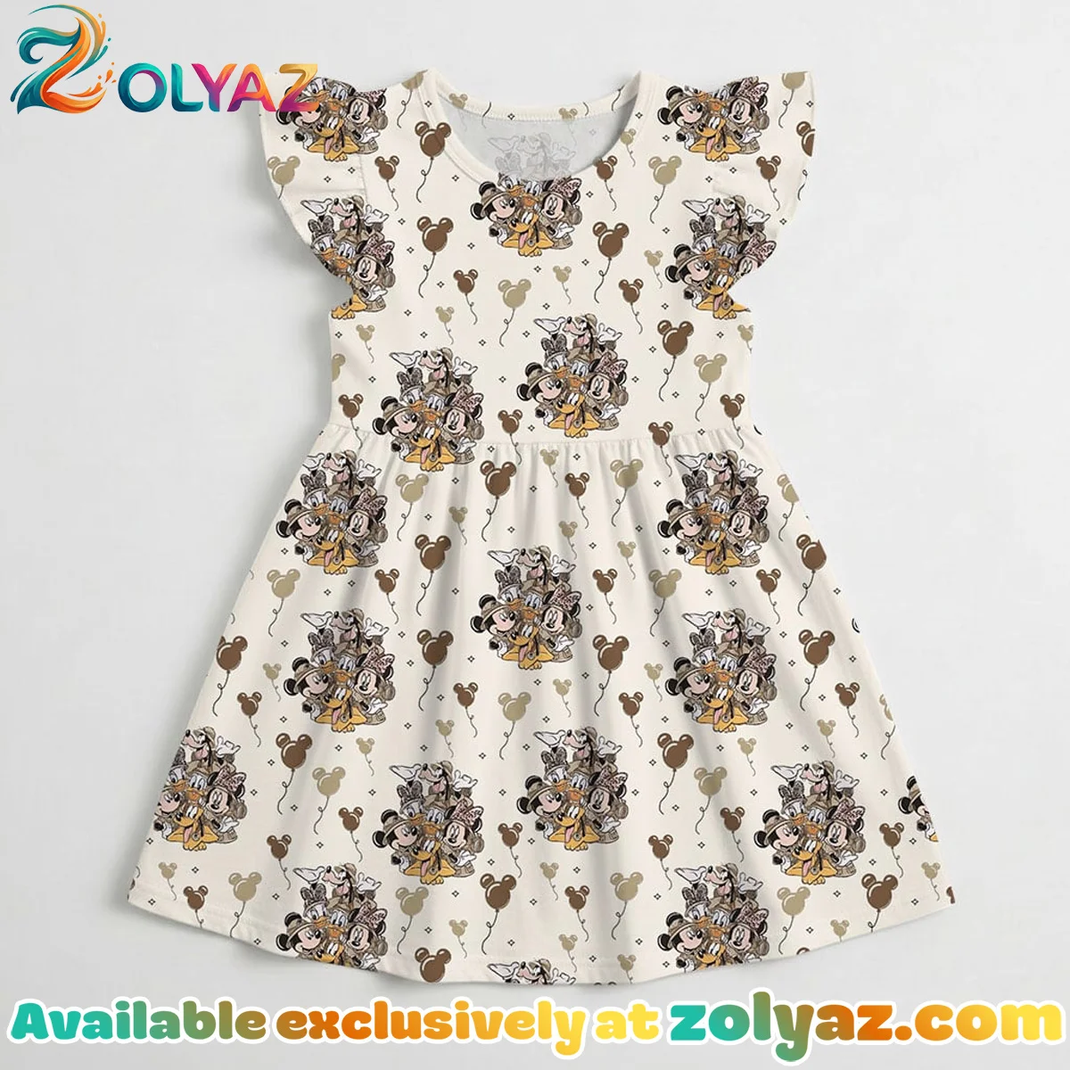 Disney Mickey And Friends Explorer Skater Dress Disney Mickey And Friends Explorer Skater Dress
