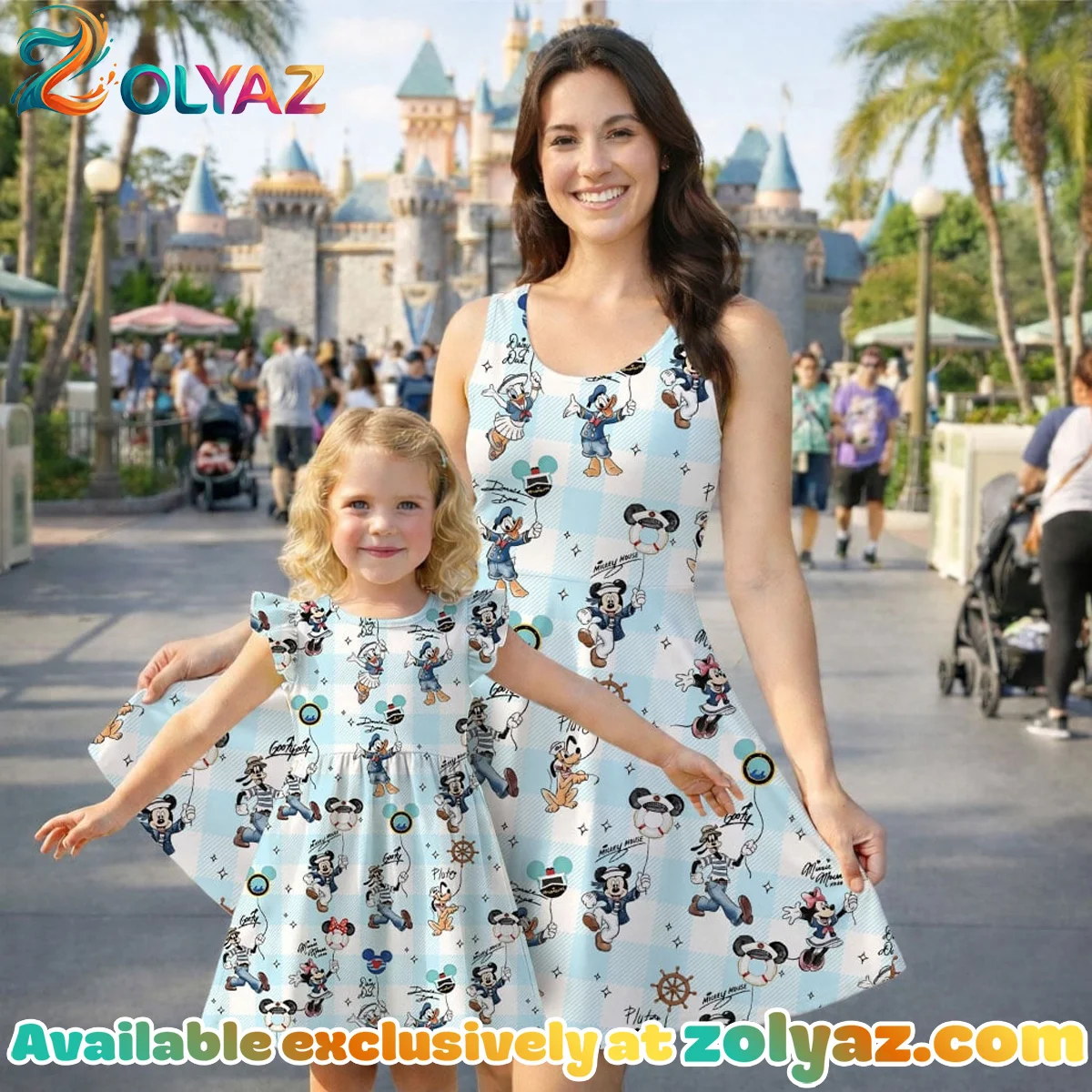 Disney Mickey And Friends Sailor Skater Dress Disney Mickey And Friends Sailor Skater Dress