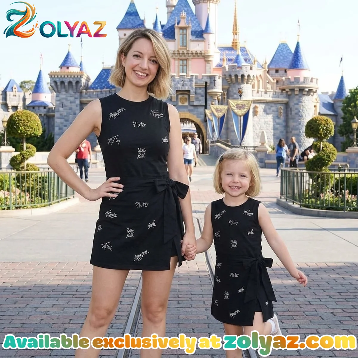 Disney Mickey And Friends Signature Wrap Athletic Dress - Tennis Dress Skirt, Women's Casual Summer Dress