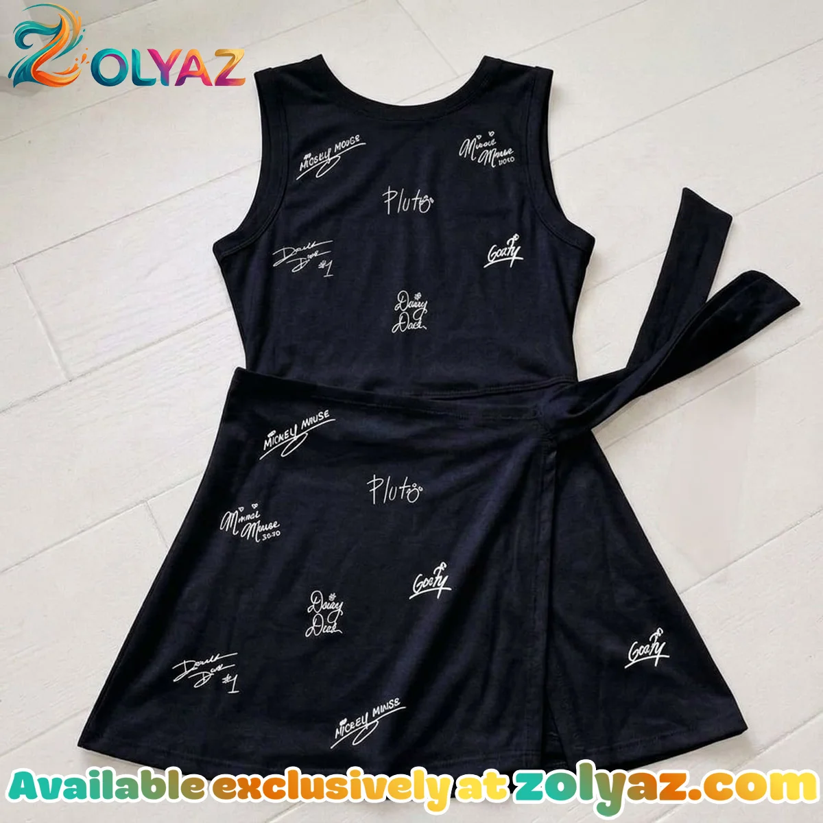 Disney Mickey And Friends Signature Wrap Athletic Dress - Tennis Dress Skirt, Women's Casual Summer Dress Disney Mickey And Friends Signature Wrap Athletic Dress - Tennis Dress Skirt, Women's Casual Summer Dress