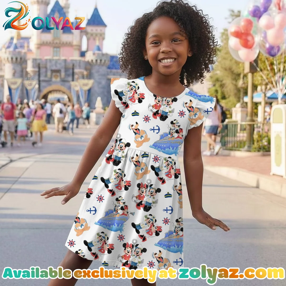 Disney Mickey And Minnie Sailing Skater Dress Disney Mickey And Minnie Sailing Skater Dress
