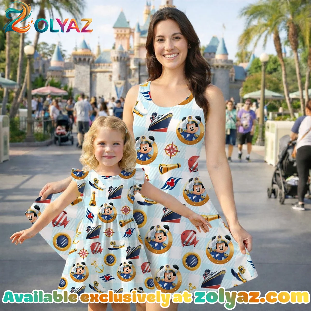 Disney Mickey Skater Dress (Design 1) Disney Mickey Skater Dress (Design 1)