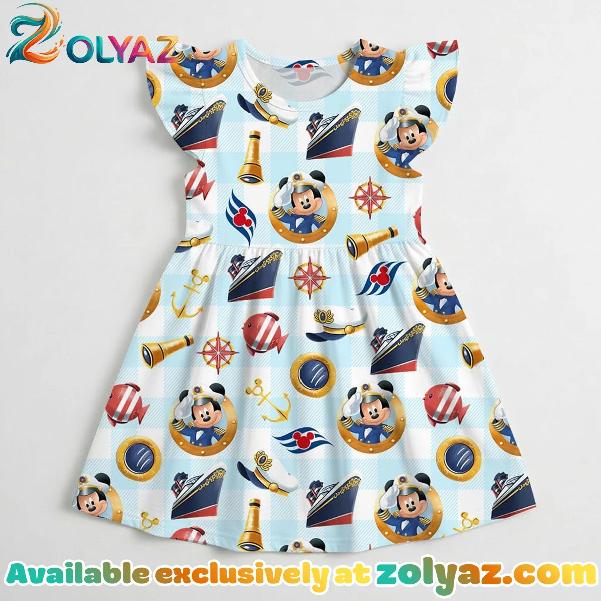 Disney Mickey Skater Dress (Design 1) Disney Mickey Skater Dress (Design 1)