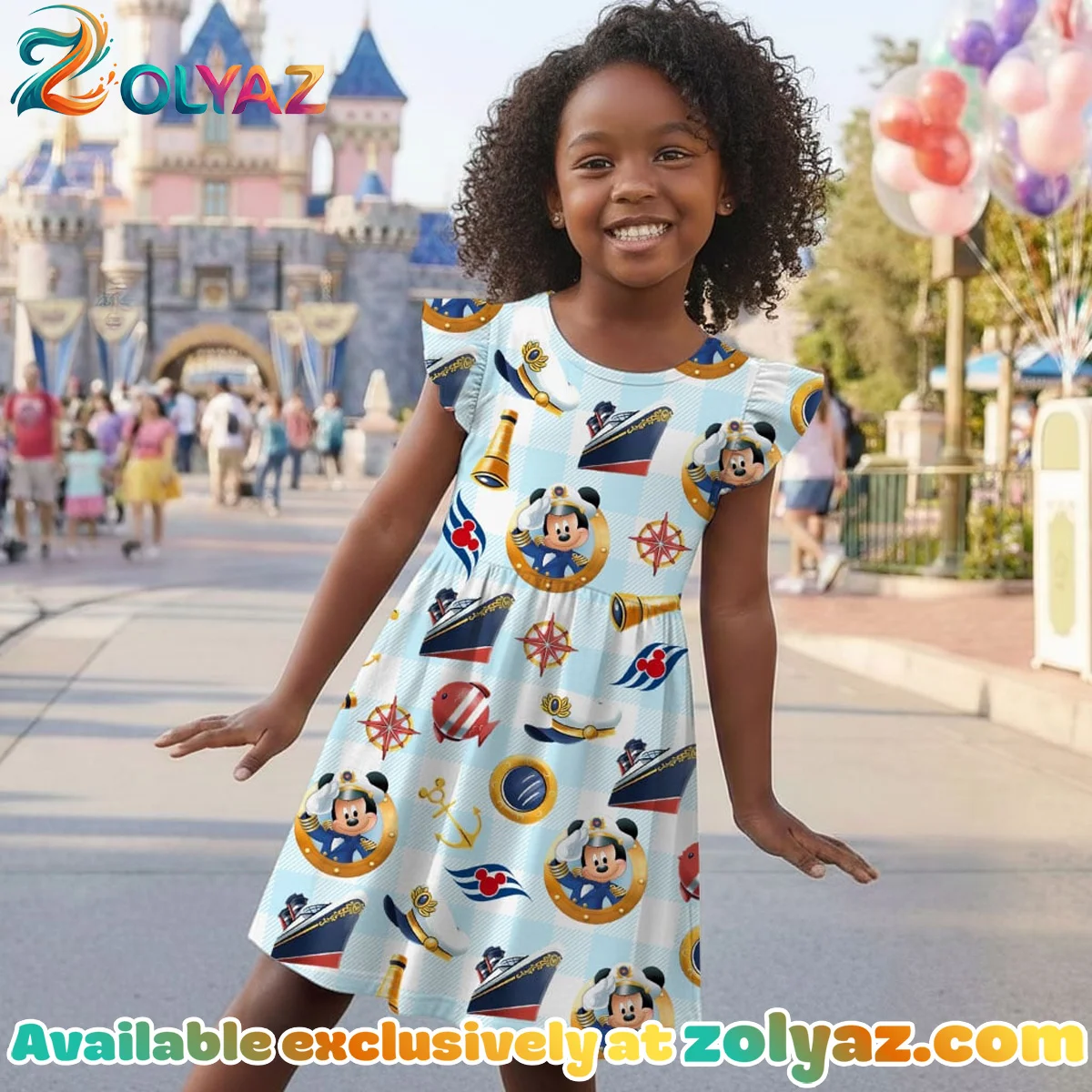 Disney Mickey Skater Dress (Design 1) Disney Mickey Skater Dress (Design 1)