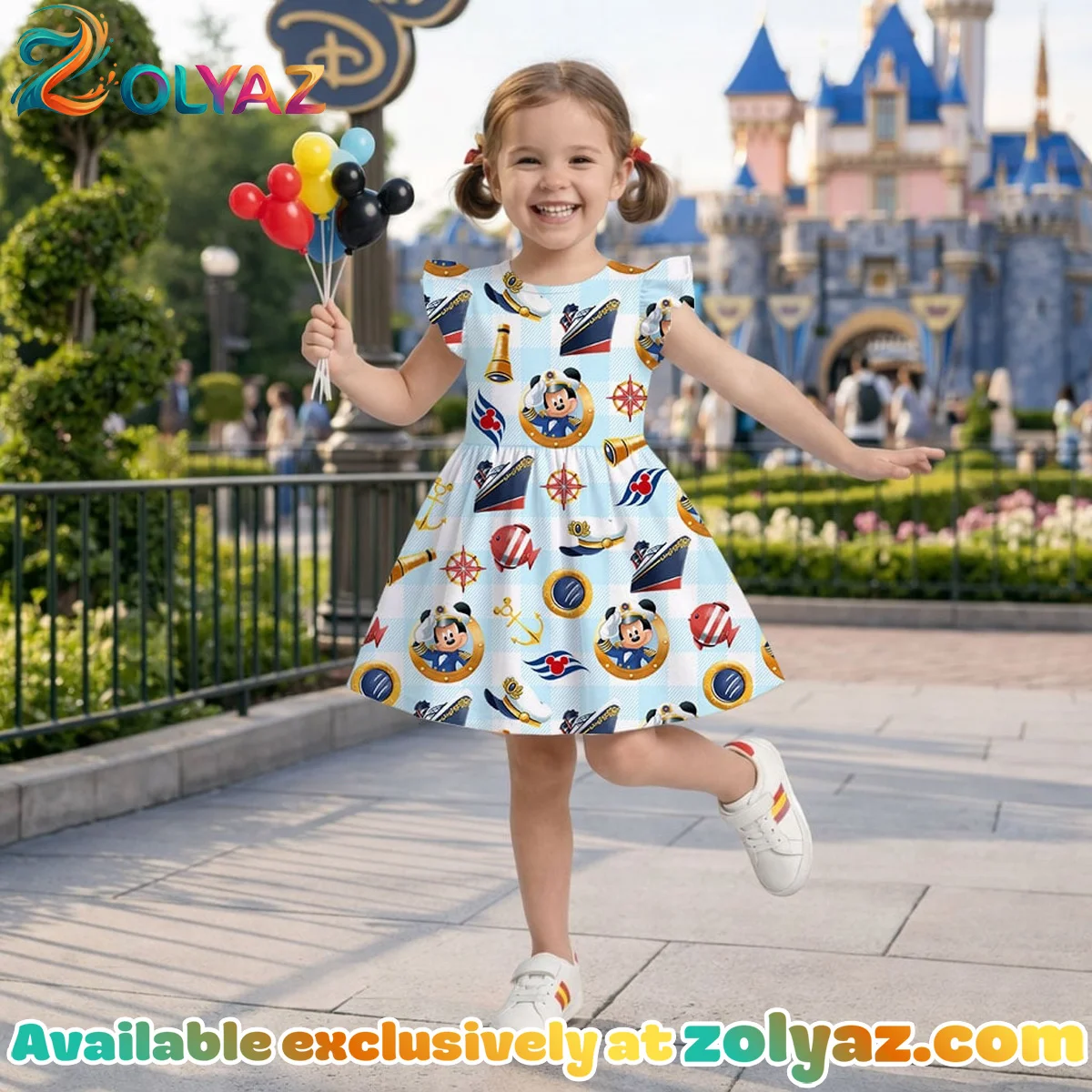 Disney Mickey Skater Dress (Design 1) Disney Mickey Skater Dress (Design 1)