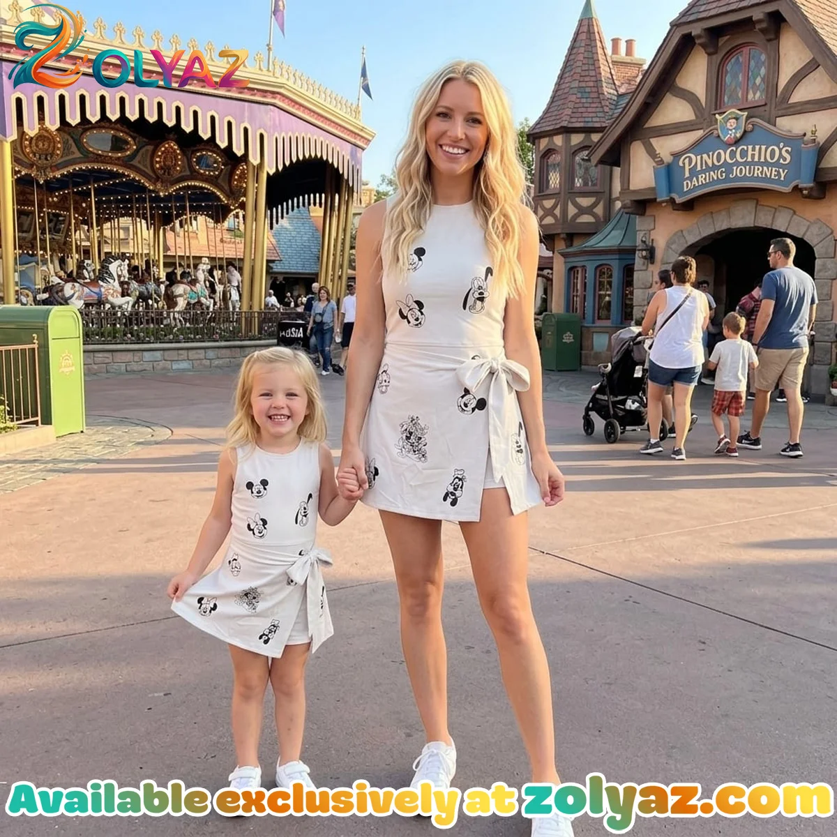 Disney Mickey & Friends Athletic Dress - Tennis Dress Skirt, Magical Disney Vacation Outfit For Women Disney Mickey & Friends Athletic Dress - Tennis Dress Skirt, Magical Disney Vacation Outfit For Women