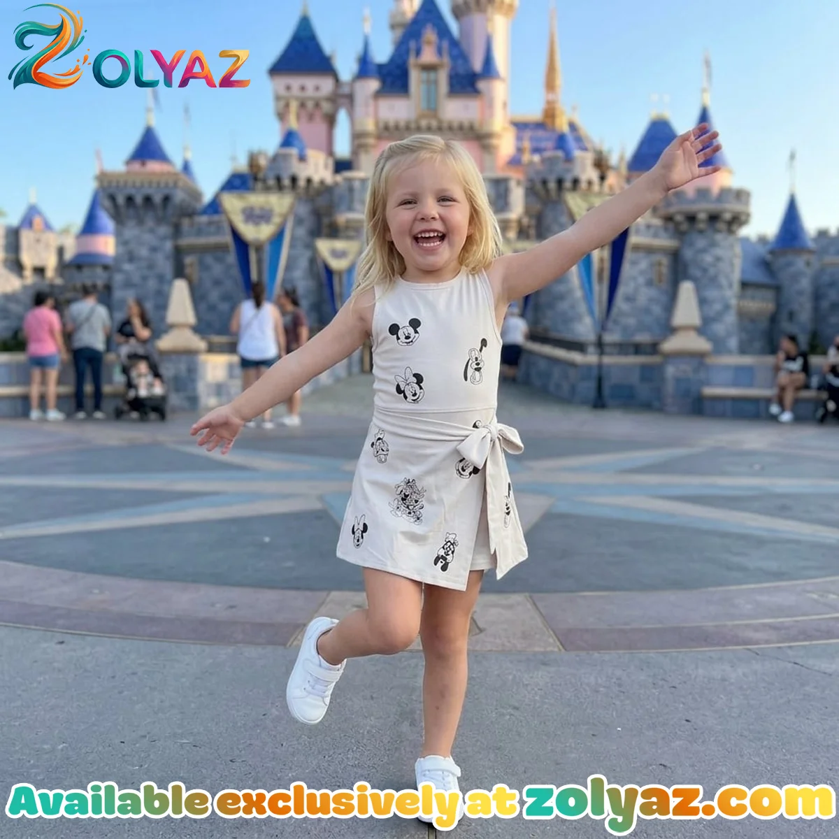 Disney Mickey & Friends Athletic Dress - Tennis Dress Skirt, Magical Disney Vacation Outfit For Women Disney Mickey & Friends Athletic Dress - Tennis Dress Skirt, Magical Disney Vacation Outfit For Women