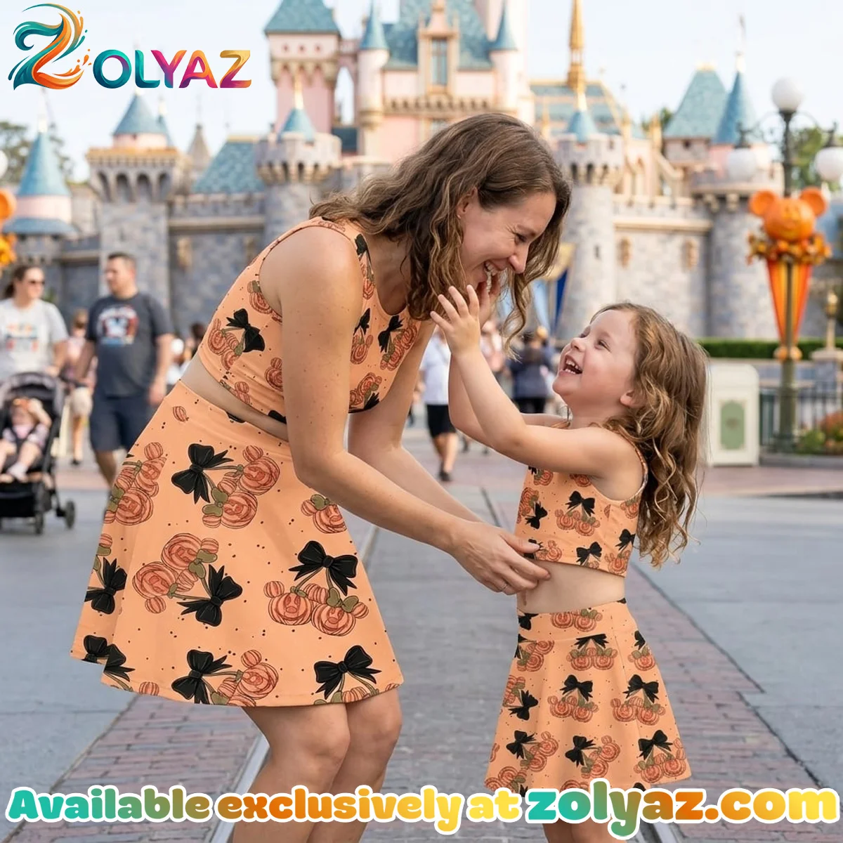 Disney Mickey Pumpkin Dress Set (Style 2) Disney Mickey Pumpkin Dress Set (Style 2)