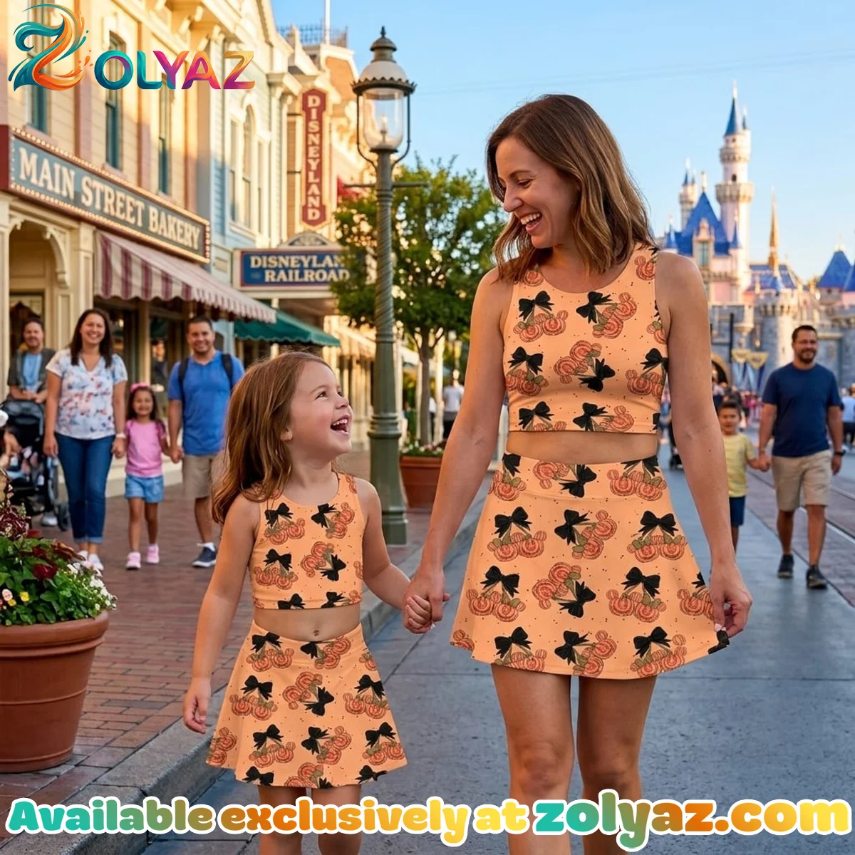 Disney Mickey Pumpkin Dress Set (Style 2) Disney Mickey Pumpkin Dress Set (Style 2)