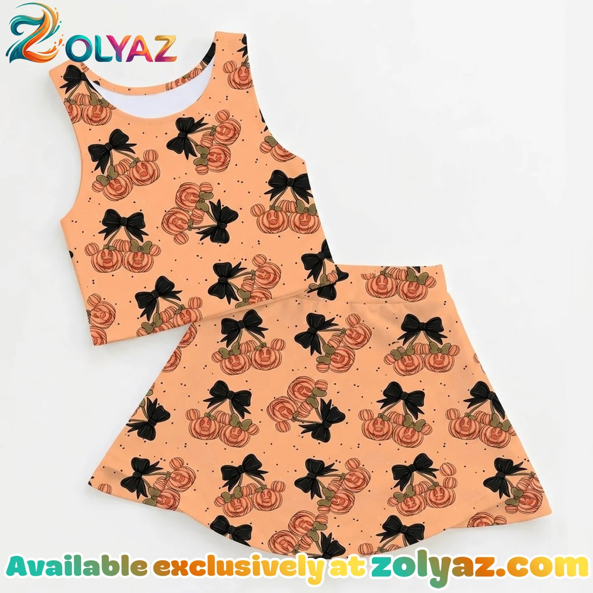 Disney Mickey Pumpkin Dress Set (Style 2)