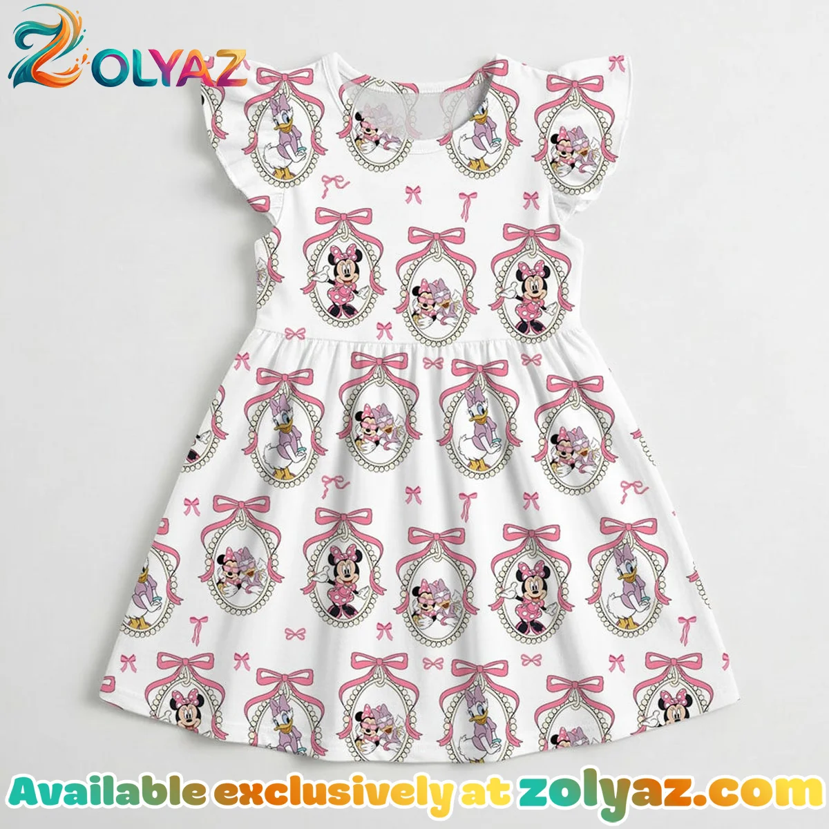 Disney Minnie and Daisy Skater Dress - Variant 1 Disney Minnie and Daisy Skater Dress - Variant 1