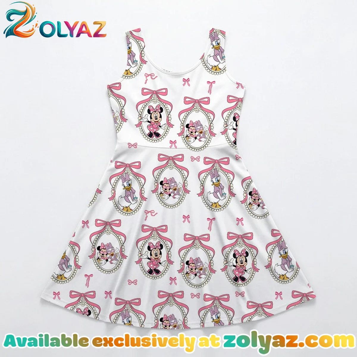 Disney Minnie and Daisy Skater Dress - Variant 1 Disney Minnie and Daisy Skater Dress - Variant 1