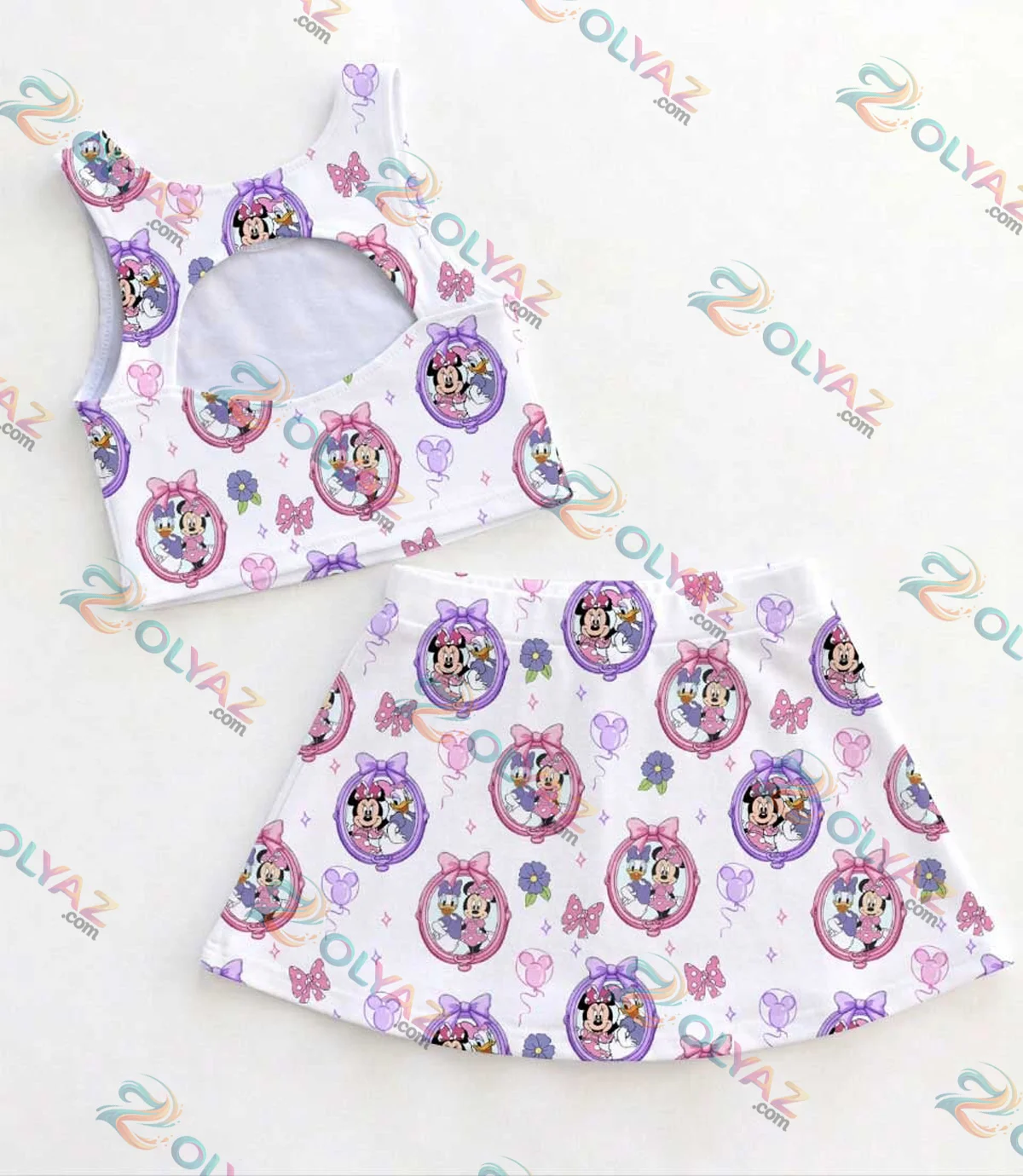 Disney Minnie Mouse, Daisy Duck Dress Set (Design 1) Disney Minnie Mouse, Daisy Duck Dress Set (Design 1)